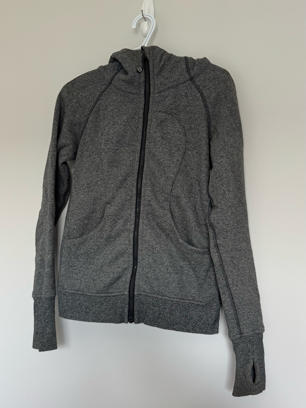 Lululemon Scuba Hoodie Heathered Black